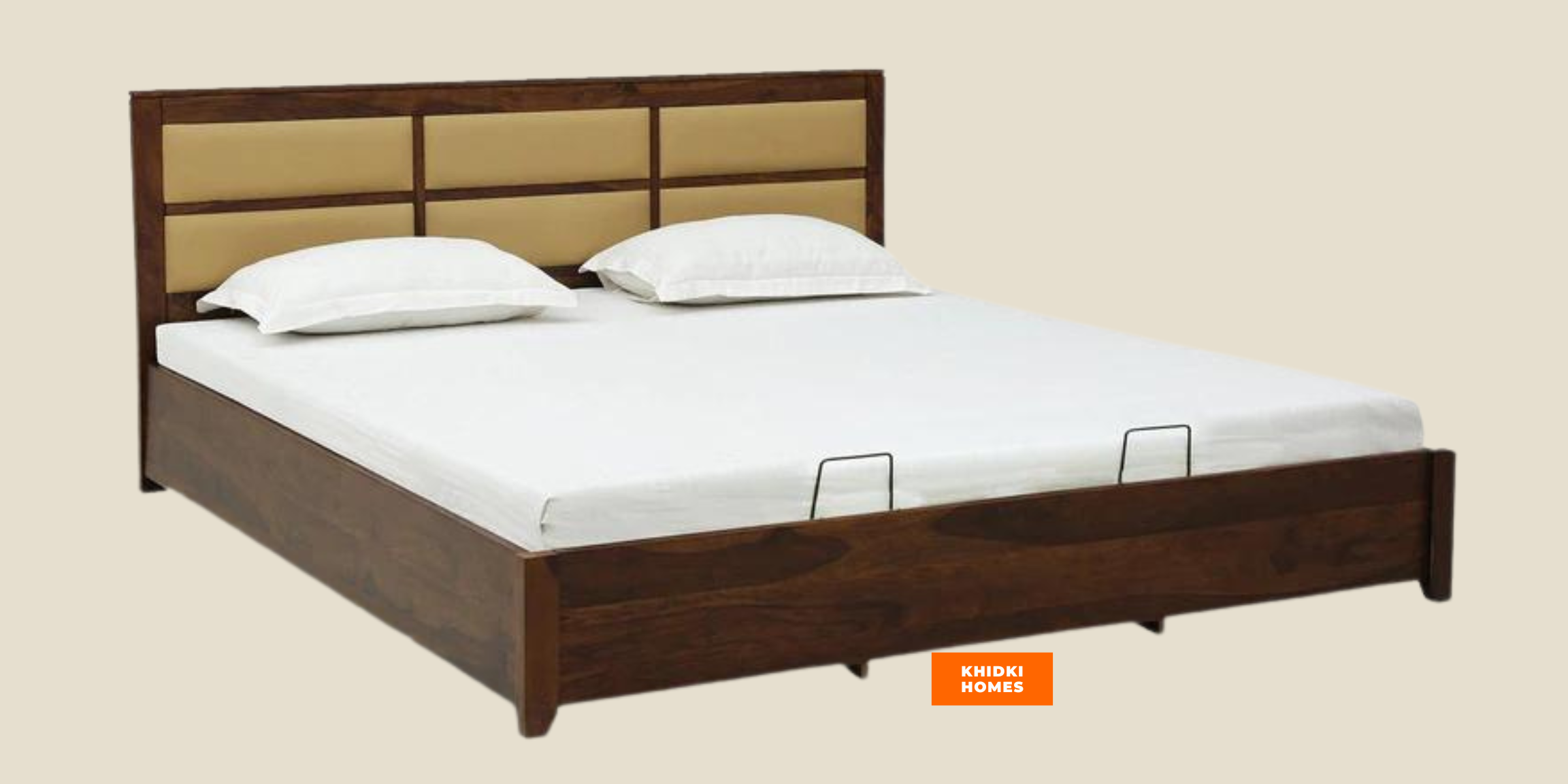 Khidki Homes Solid Wood Beds