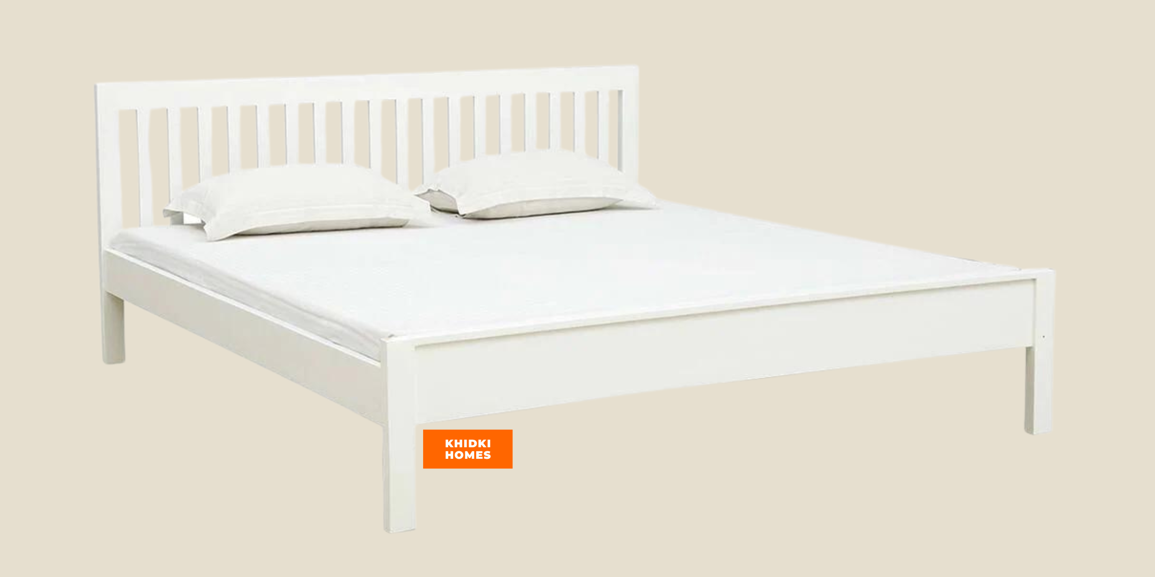 Khidki Homes Solid Wood Beds